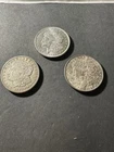 3 Morgan Dollars 1 In Au Condition