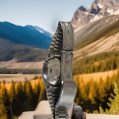 Seiko Herren Vintage Quartz LC Armbanduhr Edelstahl ungeprüft braucht Batterie - Bild 20 von 22