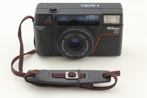 [MINT w/Strap]  Nikon L35 AD2 Pikaichi 2 Film Camera Point & Shoot From JAPAN - Picture 3 of 13