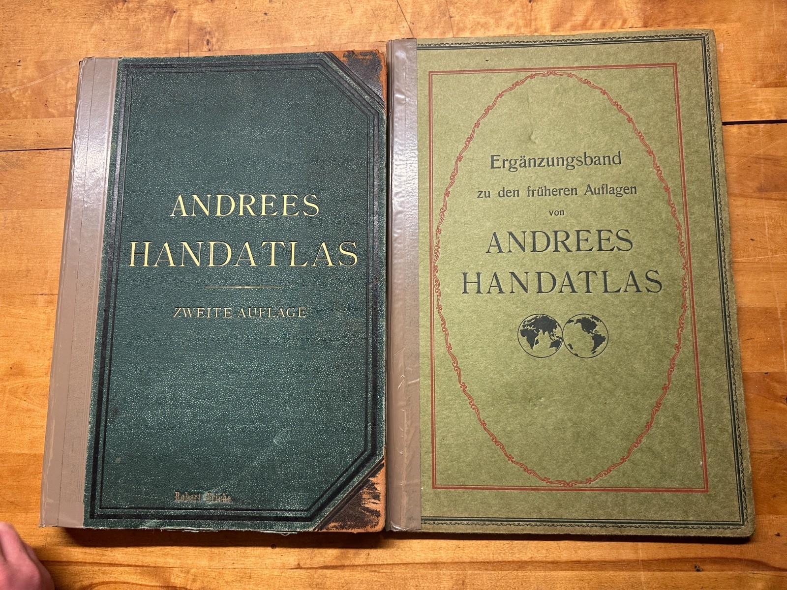 2 x Andrees Handatlas TE190925/650