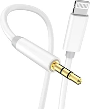 Apple MFi Certified iPhone Aux Cord, Lightning to 3.5 mm Headphone Jack Adapter 