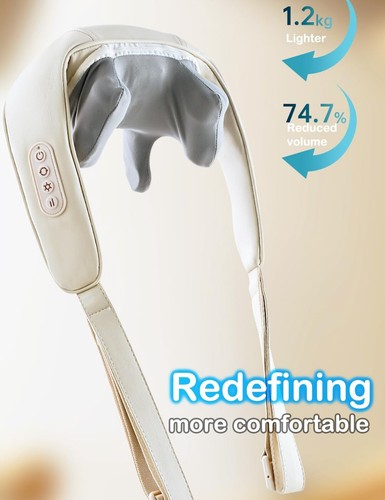 Electric Neck Massager for Deep Tissue Pain Relief - Adjustable Pressure,Heat... - Picture 5 of 8