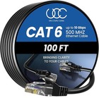 ULTRA CLARITY CAT6 Ethernet Cable 100FT High Speed 10Gbps 500MHz