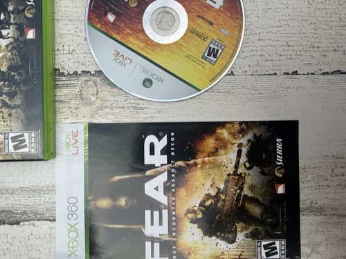 F.E.A.R.: First Encounter Assault Recon (Microsoft Xbox 360, 2006) CIB - Picture 2 of 8