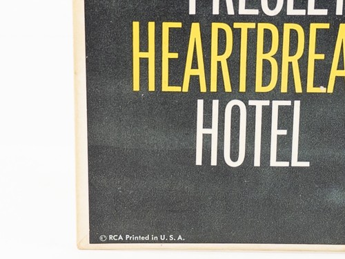 ELVIS PRESLEY Heartbreak Hotel EPA-821 45RPM w/Picture Sleeve, 1956, VG+ Rare - Imagen 13 de 17