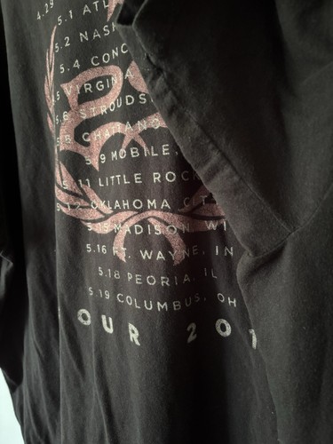 Stone Sour Tour 2018 T-Shirt XXL Scull Dragon Tultex schwarz - Bild 8 von 12