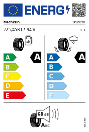 Michelin Primacy 4 S1 XL 225/45 R17 94V Sommerreifen - Bild 3 von 3
