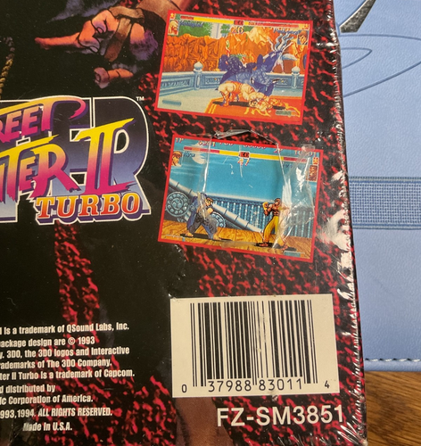 Street Fighter 2 Turbo - Panasonic 3DO - Sealed Longbox - Picture 3 of 4
