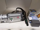 Canon Optura Xi MiniDv Camcorder With 7 Tapes & Memory Card Untested