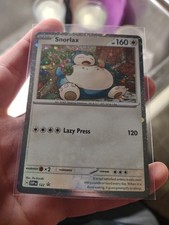 Pokemon TCG Snorlax 122 SV Scarlet & Violet Black Star Promo Holo Card