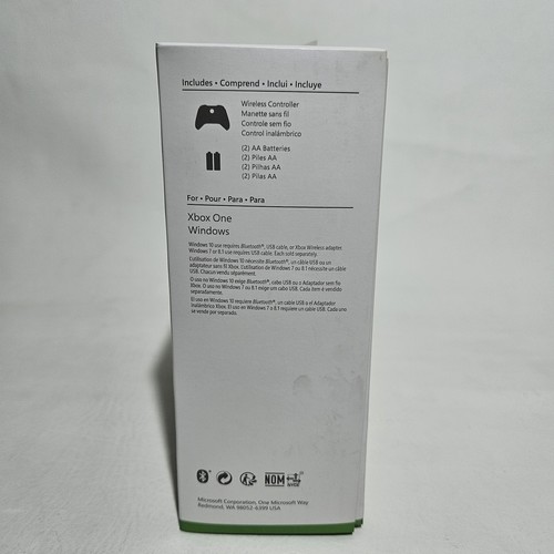 Microsoft Xbox One Controller Originale OEM 3.5mm Jack 1708 S X Bianco NUOVO Sigillato - Foto 5 di 9