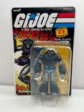 SUPER7 G.I. JOE COBRA ANIMATED FATAL FLUFFY ACTION FIGURE REACTION MOC