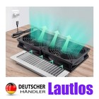 NOWY Podwójny wentylator PC Wentylator 120mm Cichy wentylator obudowy PC Wentylator USB 5V