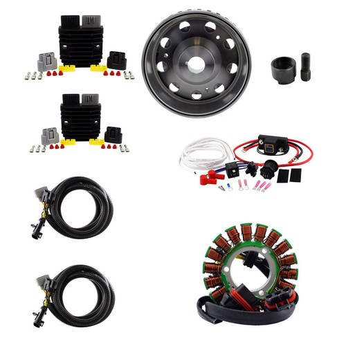 SPLYT Stator + Reg. + Battery Kit + Flywheel for Polaris Sportsman 2014-2020 - Imagen 1 de 9