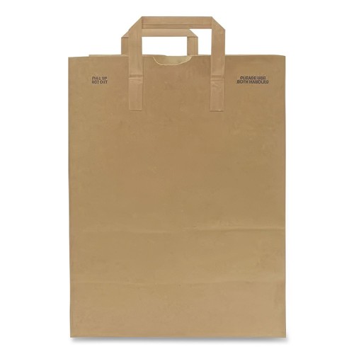 General SK1670EZ300 12 x 7 x 17 1/6 BBL Grocery Paper Bags, Kraft (300/Bndl) New - 第 2/2 張圖片