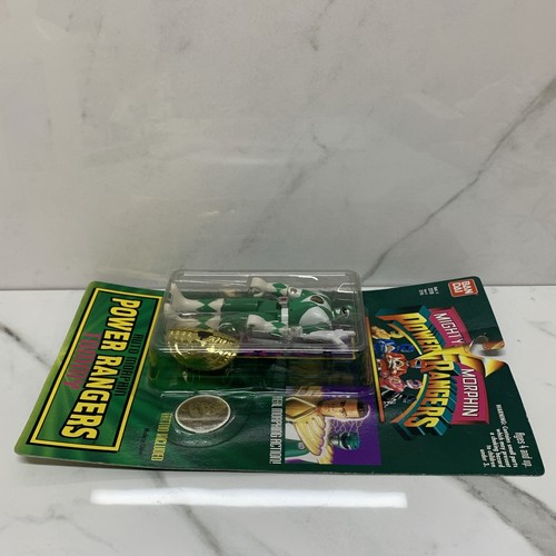 Auto Morphin TOMMY Green Ranger Mighty Morphin Power Rangers MMPR 1994 Sealed - Picture 6 of 6