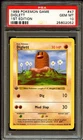 PSA 10 GEM MINT Diglett 47/102 Base Set 1st Edition Pokemon Card CS1-052