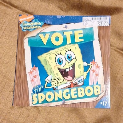 SpongeBob SquarePants Vote for SpongeBob by Erica Pass Paperback Children's Book