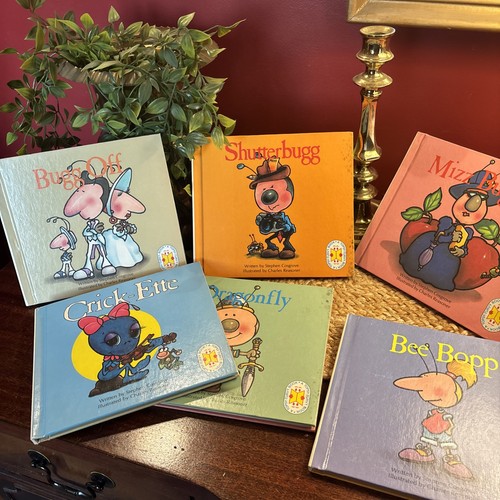 TOPSY TURVY Flip Bugg Books by Stephen Cosgrove 1980s Lot of 6 12 Stories - Picture 1 of 15