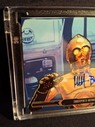 Star Wars C3PO - Signed By Matt Busch Topps Limited Edition - Thick Case - 第 4/12 張圖片