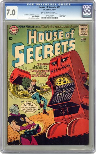 House of Secrets #67 CGC 7.0 1964 1074836014