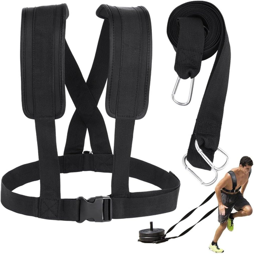 Sled Harness for Exercise, Physical Football Running Resistance Training Rope Ki - Picture 11 of 12