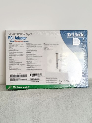 D-Link DGE-530T 10/100/1000Mbps Gigabit Ethernet PCI Adapter Network Card RJ45 - Picture 8 of 8