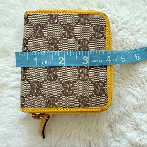 ¡¡¡NUEVO CON ETIQUETAS!!! Gucci Cartera Unisex con Cremallera Auténtica - Imagen 11 de 11