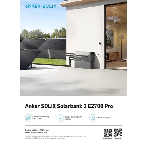 Anker SOLIX BP2700 Erweiterungsakku für Solarbank 2&3 Serie Balkonkraftwerk - Bild 4 von 5