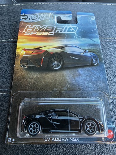 Hot Wheels serie Silver Hybrid speed '17 Acura NSX, base in metallo - Foto 1 di 2