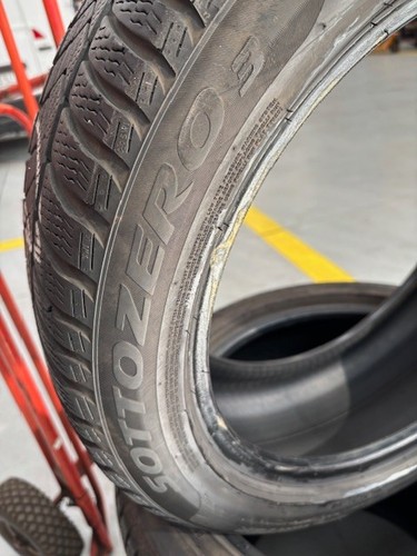 4 Pneumatici Invernali usati gomme 225 50 18 95H Pirelli Sottozero 3 RFT Dot2018 - Picture 5 of 7