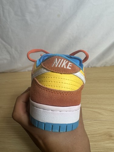 Nike SB Dunk Low Bart Simpson Red/Blue, 2023 Size 6.5, BQ6817 602 Fast Shipping - Picture 9 of 20