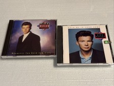 [1] RICK ASTLEY 2 CD PAIR Whenever You Need Somebody + Hold Me In Your Arms