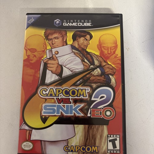 Capcom vs. SNK 2 EO (GameCube, 2002) CIB Excellent Condition
