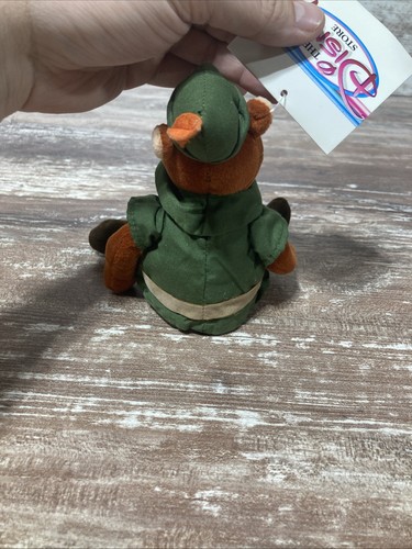 Vintage Disney Store Little John Robin Hood Mini Bean Bag Plush 8” With Tags - Picture 4 of 12