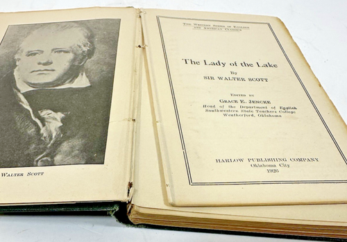 The Lady of the Lake by Sir Walter Scott Hard Cover 1926 (T7) - Picture 15 of 16