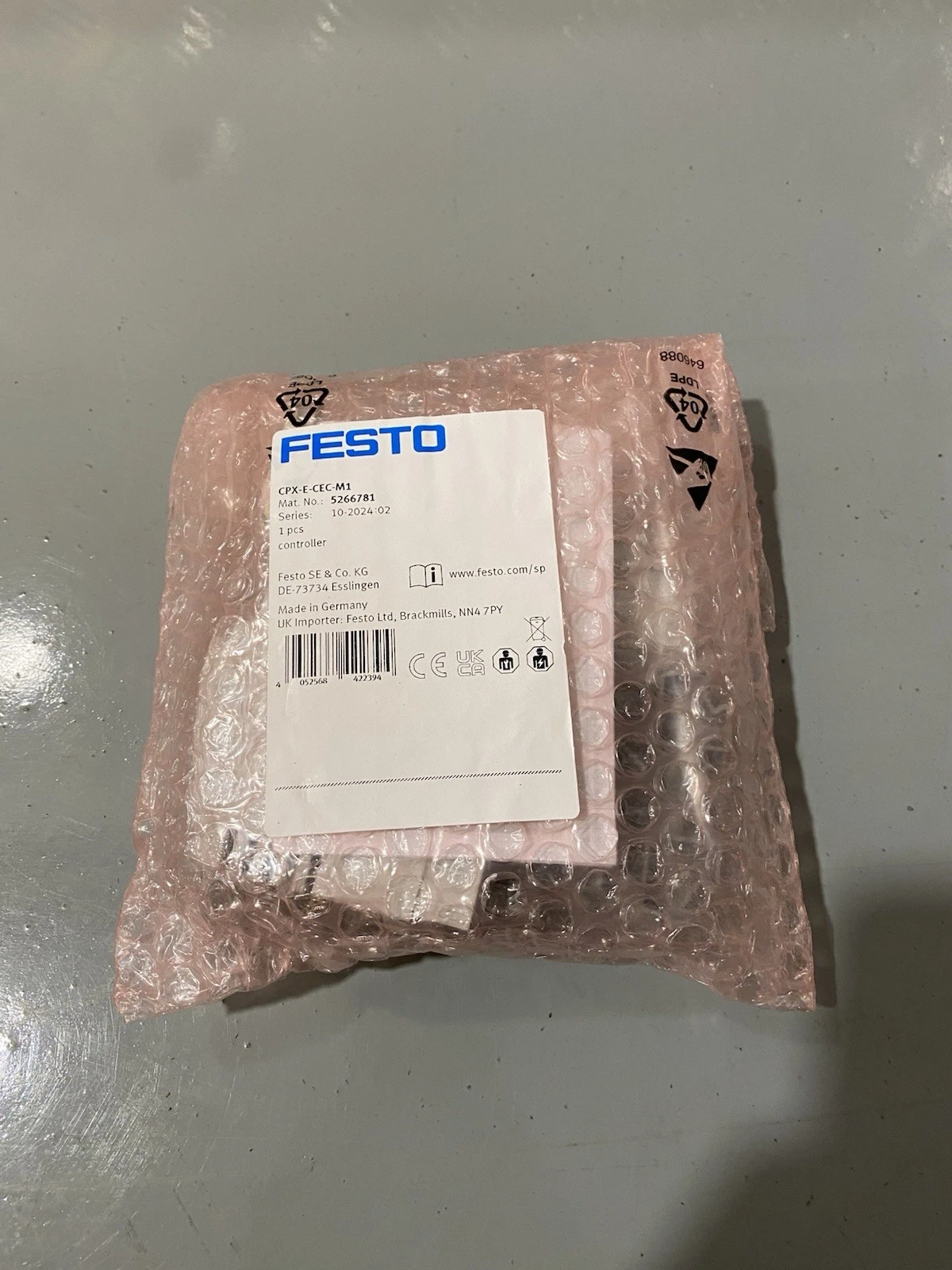 Festo CPX-E-CEC-M1 5266781 Motion Controller Unit Brand New