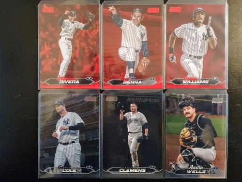 2024 Stadium Club New York Yankees Parallels 18 Card Lot NM/Mint - Picture 3 of 6