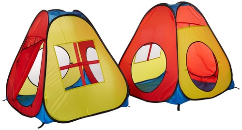 8 in 1 Pop Up Kinder Spielzelt Haus mit 4 Tunneln, 4 Zelten für Jungen, Mädchen... - Bild 4 von 9