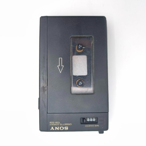Sony TCM-100B Pressman Portable Cassette Recorder Pre-Walkman Era Vintage Japan - Bild 10 von 10