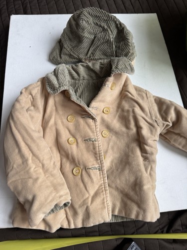 VTG Hi Line Jacket/hat/overalls Hunting Western Chore Reversible Barn Coat SET - Picture 6 of 17
