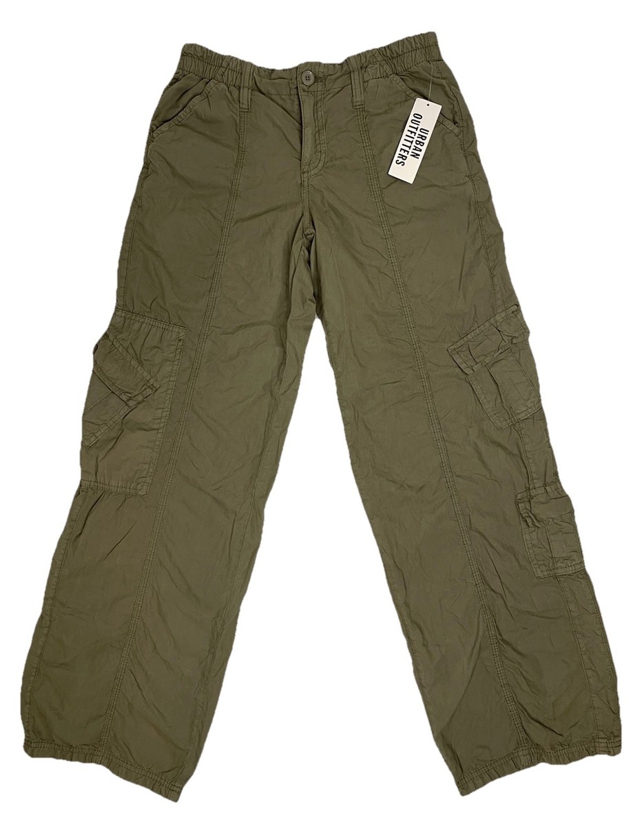 BDG Urban Outfitters Womens Small Y2K Cargo Pants Dark Green