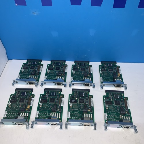 Lot of 8 Cisco VWIC2-1MFT-T1 1-Port T1/E1 Multiflex Trunk Voice Interface Card - Picture 1 of 3