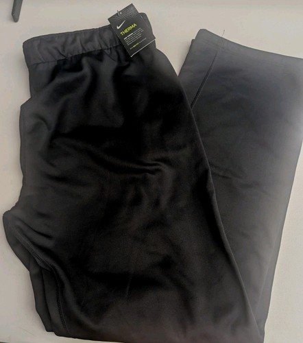 Nike Therma Dri-Fit Trainingshose schwarz Größe XL gerades Bein Herren neu mit Etikett - Bild 8 von 9