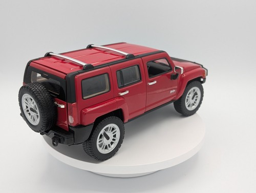 1/18 Hot Wheels Hummer H3 Red READ DESCRIPTION - Picture 5 of 21