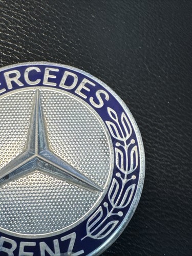 90-01 Mercedes R129 SL500 Hood Badge Emblem ALL METAL 1298880116 EXTREMELY RARE - Bild 5 von 18