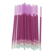 24Pcs Erasable Gel Pens Refills, 0.5mm Heat Erasable Pens Refills, Purple Ink