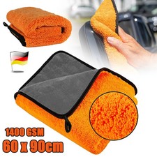 Poliertücher Auto Mikrofasertuch 1400GSM 60 x 90cm Microfasertuch Politur XXL
