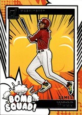 2024 Donruss James Wood #16 Bomb Squad Washington Nationals 24M