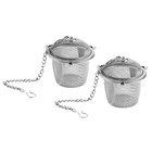  2 PCS Teeei Für Losen Wiederverwendbares Teesieb Feiner Mesh Tea Infuser